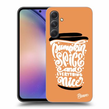 Ovitek za Samsung Galaxy A54 5G - Pumpkin coffee