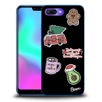 Ovitek za Honor 10 - Christmas Stickers