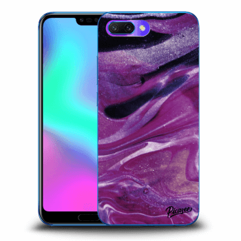 Ovitek za Honor 10 - Purple glitter