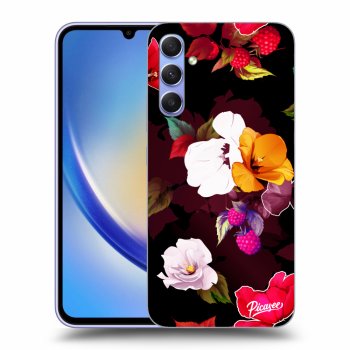 Picasee ULTIMATE CASE za Samsung Galaxy A34 5G A346B - Flowers and Berries