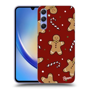 Picasee ULTIMATE CASE za Samsung Galaxy A34 5G A346B - Gingerbread 2