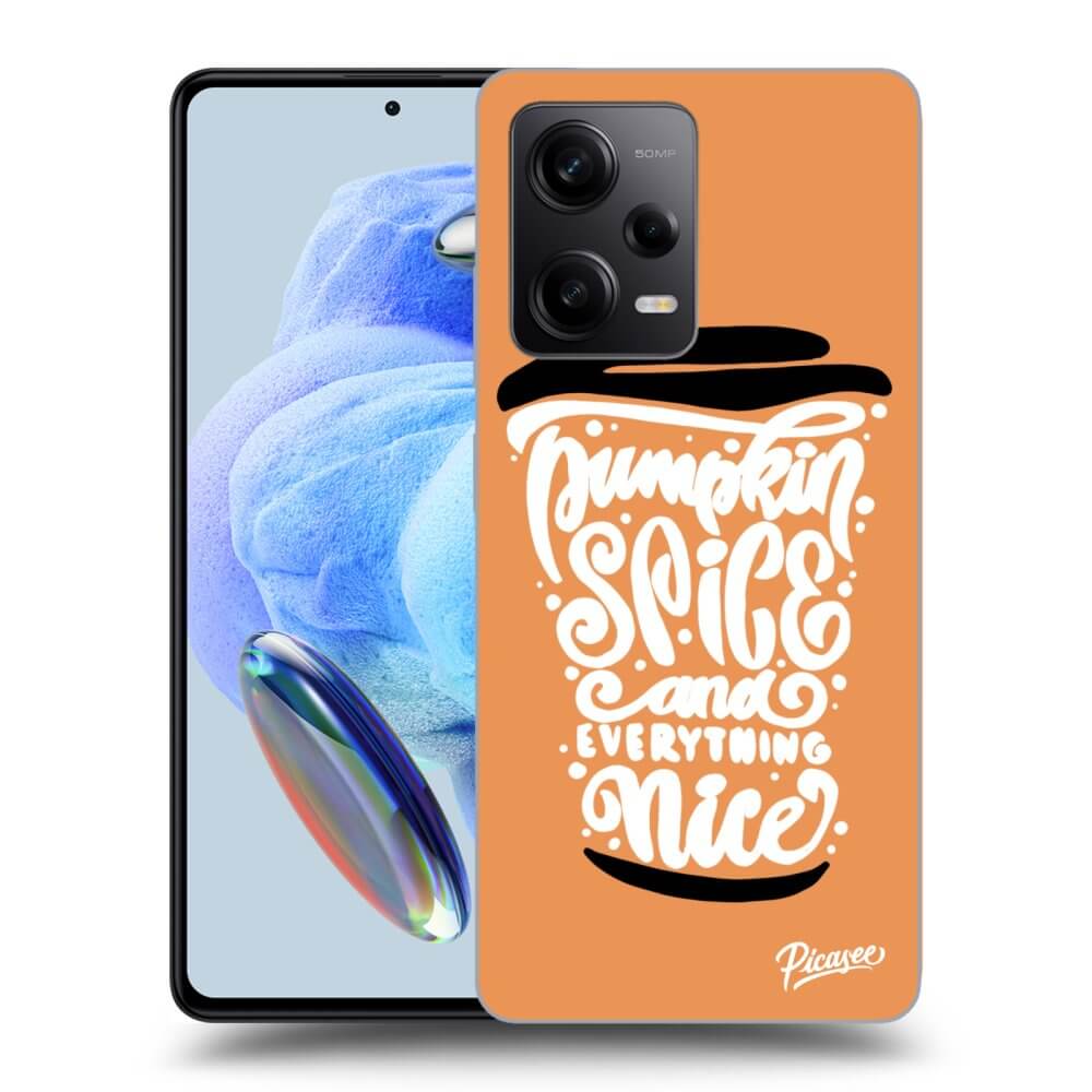 Picasee ULTIMATE CASE za Xiaomi Redmi Note 12 5G - Pumpkin coffee