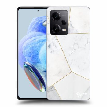 Ovitek za Xiaomi Redmi Note 12 Pro 5G - White tile