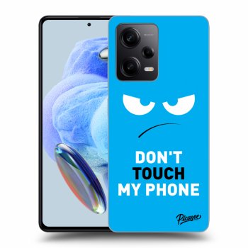 Ovitek za Xiaomi Redmi Note 12 Pro+ 5G - Angry Eyes - Blue