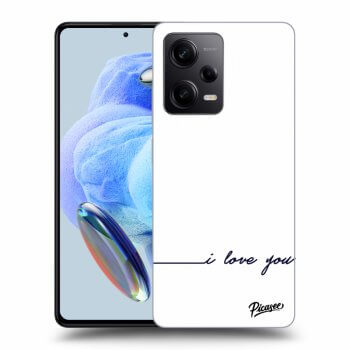 Ovitek za Xiaomi Redmi Note 12 Pro+ 5G - I love you