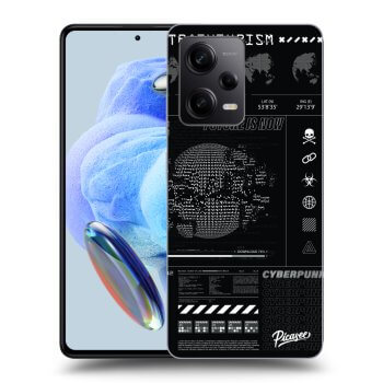 Picasee silikonski prozorni ovitek za Xiaomi Redmi Note 12 Pro+ 5G - FUTURE