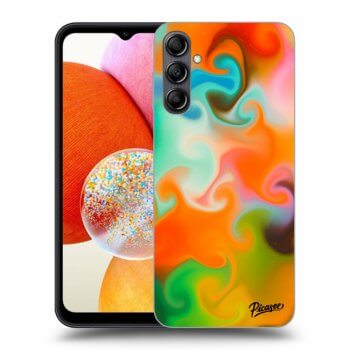 Picasee silikonski črni ovitek za Samsung Galaxy A14 4G A145R - Juice