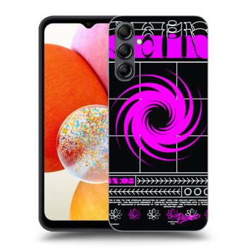 Picasee silikonski črni ovitek za Samsung Galaxy A14 4G A145R - SHINE