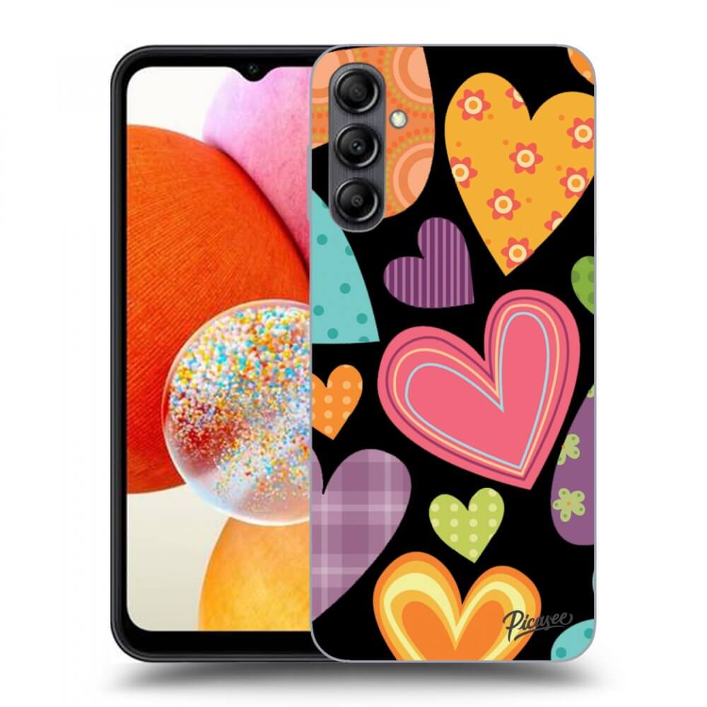 Picasee ULTIMATE CASE za Samsung Galaxy A14 4G A145R - Colored heart