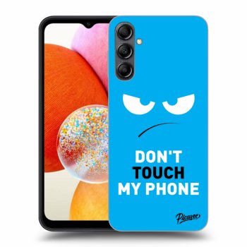 Ovitek za Samsung Galaxy A14 5G A146P - Angry Eyes - Blue