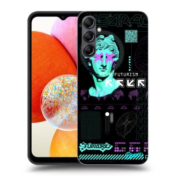 Picasee silikonski črni ovitek za Samsung Galaxy A14 5G A146P - RETRO