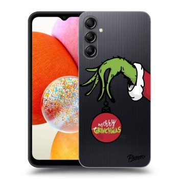 Picasee silikonski prozorni ovitek za Samsung Galaxy A14 5G A146P - Grinch