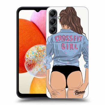 Picasee ULTIMATE CASE za Samsung Galaxy A14 5G A146P - Crossfit girl - nickynellow