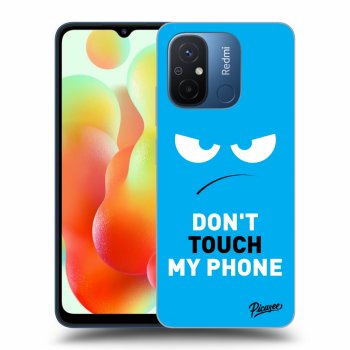 Ovitek za Xiaomi Redmi 12C - Angry Eyes - Blue