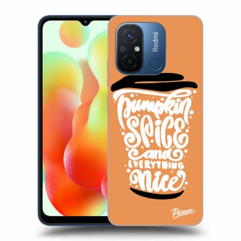 Ovitek za Xiaomi Redmi 12C - Pumpkin coffee