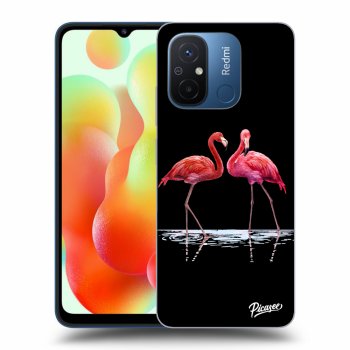 Picasee ULTIMATE CASE za Xiaomi Redmi 12C - Flamingos couple