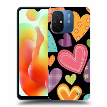 Ovitek za Xiaomi Redmi 12C - Colored heart