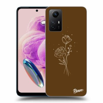 Picasee ULTIMATE CASE za Xiaomi Redmi Note 12S - Brown flowers