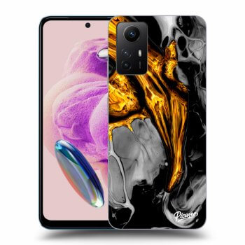 Ovitek za Xiaomi Redmi Note 12S - Black Gold