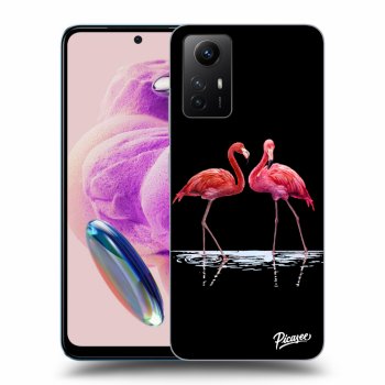 Ovitek za Xiaomi Redmi Note 12S - Flamingos couple