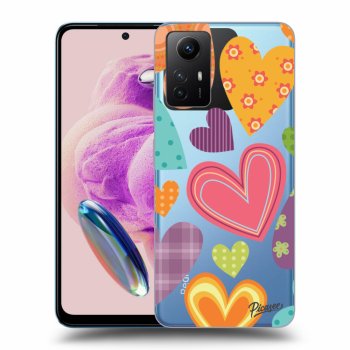 Ovitek za Xiaomi Redmi Note 12S - Colored heart