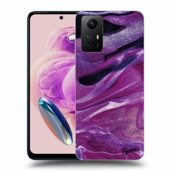 Ovitek za Xiaomi Redmi Note 12S - Purple glitter