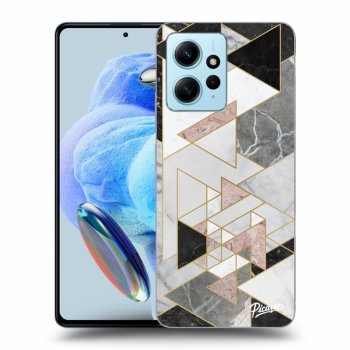 Picasee silikonski prozorni ovitek za Xiaomi Redmi Note 12 4G - Light geometry