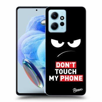 Ovitek za Xiaomi Redmi Note 12 4G - Angry Eyes - Transparent