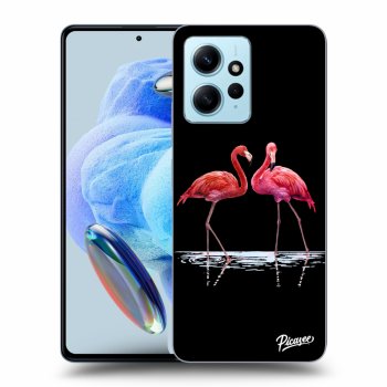 Ovitek za Xiaomi Redmi Note 12 4G - Flamingos couple