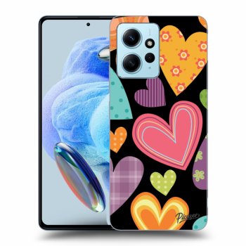 Ovitek za Xiaomi Redmi Note 12 4G - Colored heart