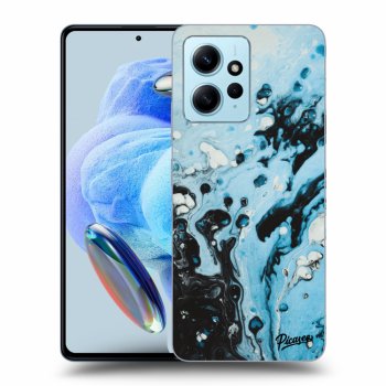 Picasee silikonski prozorni ovitek za Xiaomi Redmi Note 12 4G - Organic blue