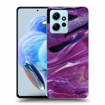 Ovitek za Xiaomi Redmi Note 12 4G - Purple glitter