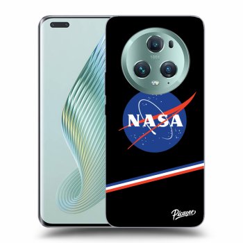 Picasee silikonski črni ovitek za Honor Magic5 Pro - NASA Original