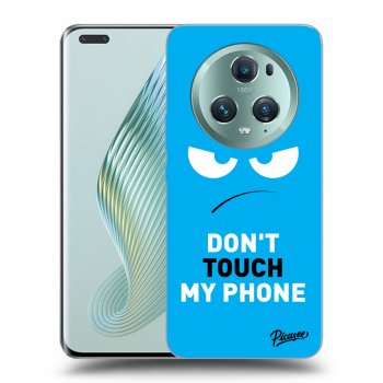 Ovitek za Honor Magic5 Pro - Angry Eyes - Blue