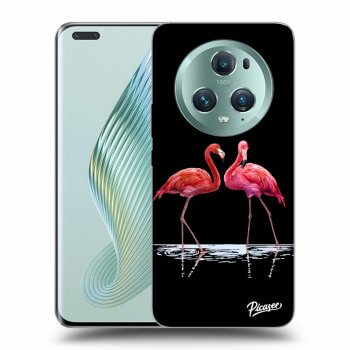 Ovitek za Honor Magic5 Pro - Flamingos couple