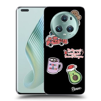 Ovitek za Honor Magic5 Pro - Christmas Stickers