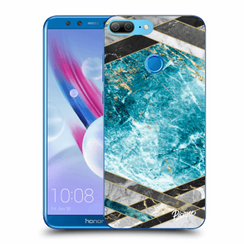 Ovitek za Honor 9 Lite - Blue geometry