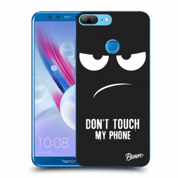 Picasee silikonski črni ovitek za Honor 9 Lite - Don't Touch My Phone