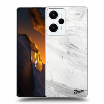 Ovitek za Xiaomi Poco F5 - White marble
