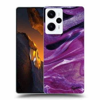 Ovitek za Xiaomi Poco F5 - Purple glitter