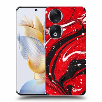 Ovitek za Honor 90 5G - Red black