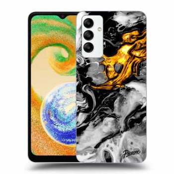 Ovitek za Samsung Galaxy A04s A047F - Black Gold 2