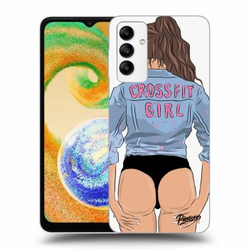 Picasee ULTIMATE CASE za Samsung Galaxy A04s A047F - Crossfit girl - nickynellow