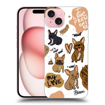Ovitek za Apple iPhone 15 - Frenchies
