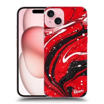 Ovitek za Apple iPhone 15 - Red black
