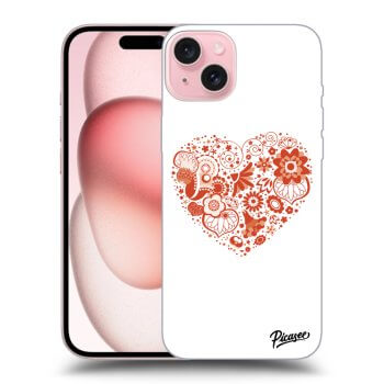 Ovitek za Apple iPhone 15 - Big heart