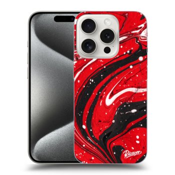 Ovitek za Apple iPhone 15 Pro - Red black