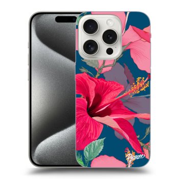 Picasee ULTIMATE CASE MagSafe za Apple iPhone 15 Pro - Hibiscus