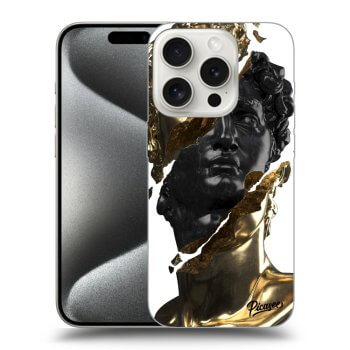 Ovitek za Apple iPhone 15 Pro - Gold - Black