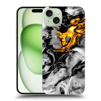 Ovitek za Apple iPhone 15 Plus - Black Gold 2
